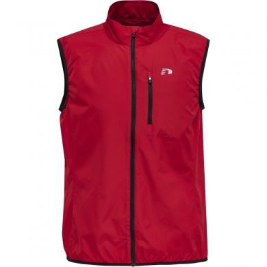 hummel Sport-Weste Core - wasser- und windabweisend, atmungsaktiv, leicht - rot Herren